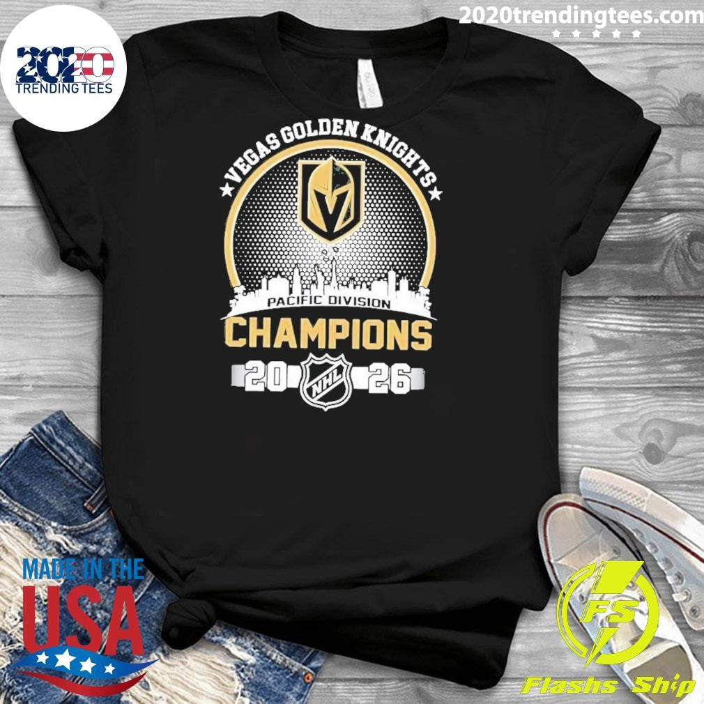 NHL Vegas Golden Knights Pacific Division Champions 2026 Shirt