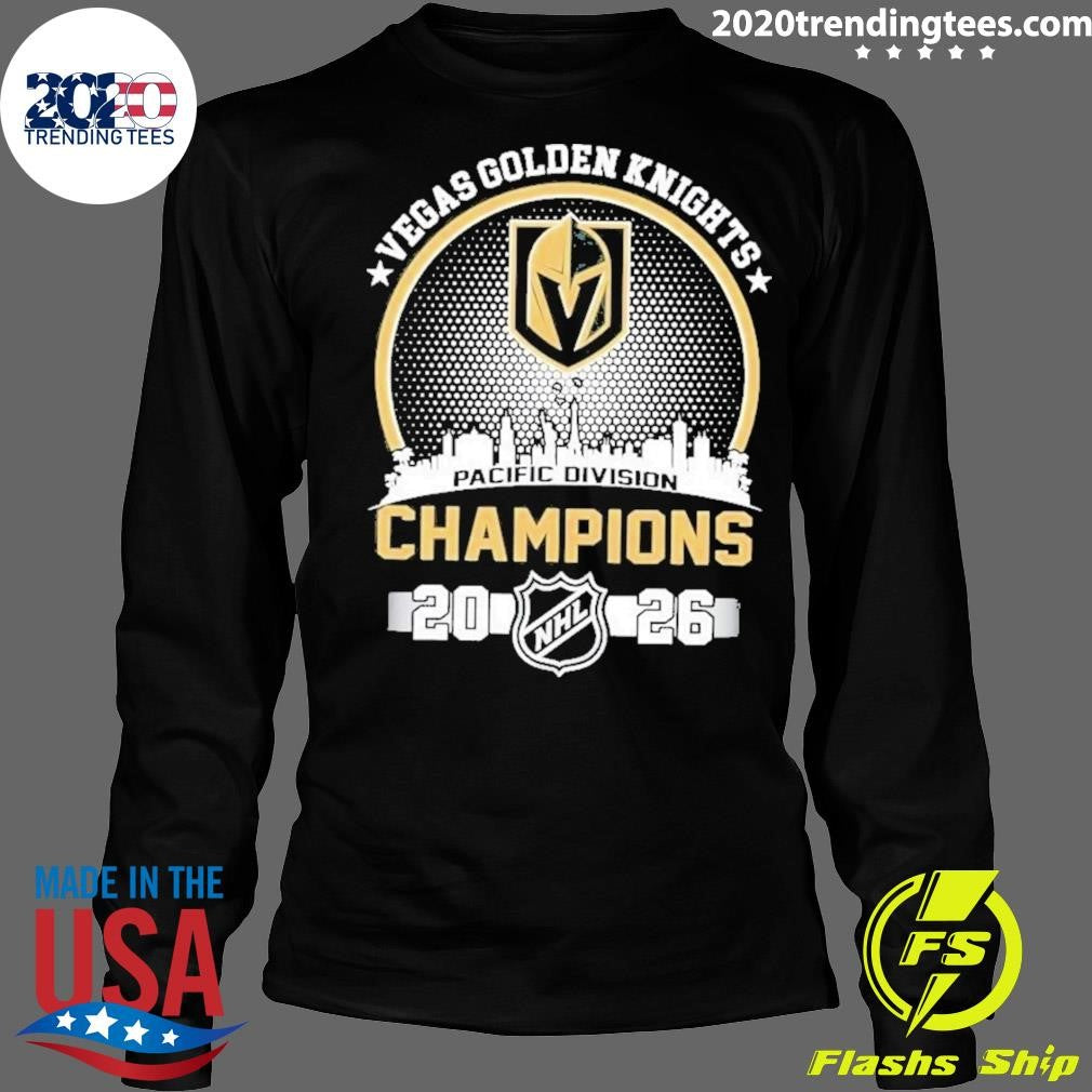 NHL Vegas Golden Knights Pacific Division Champions 2026 Shirt