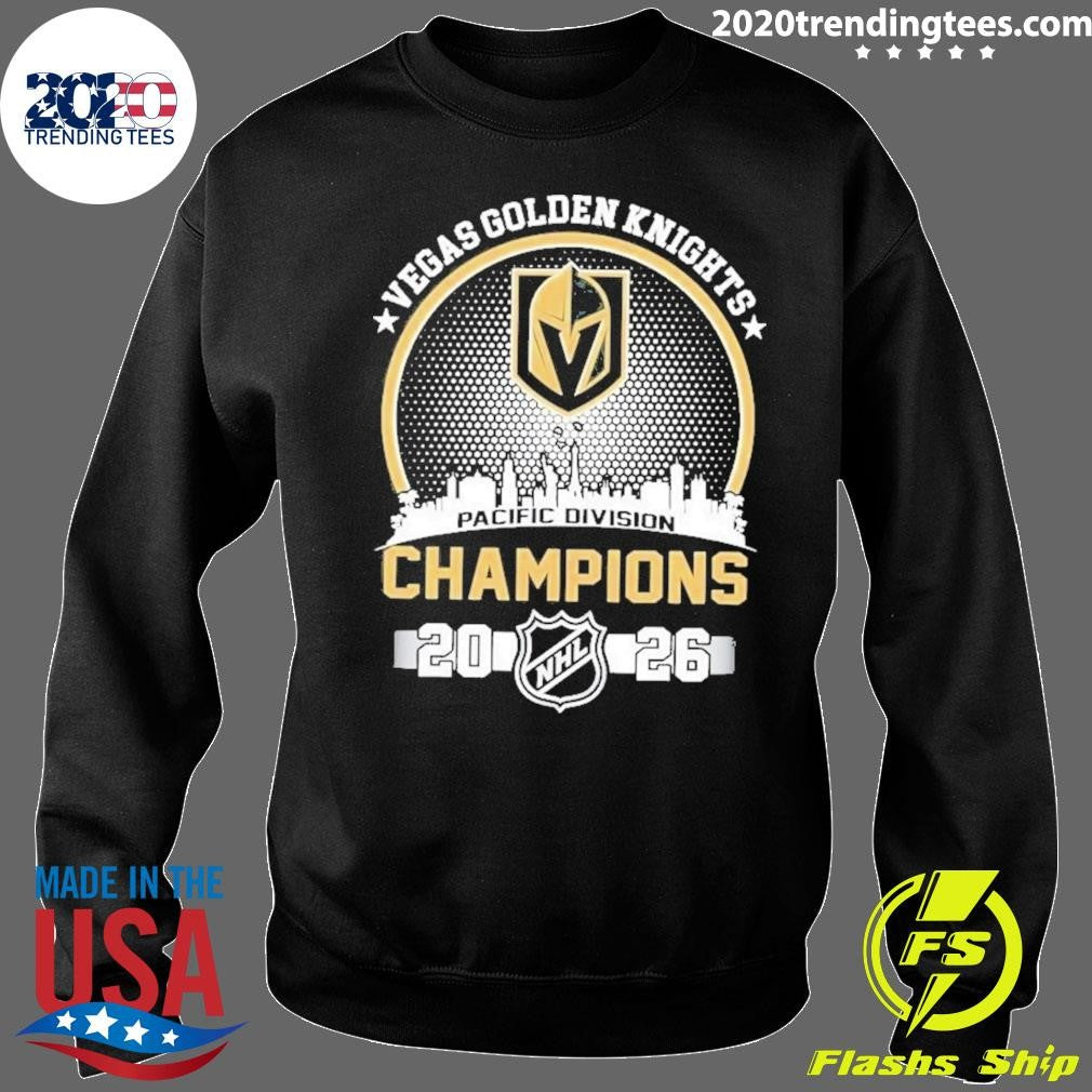 NHL Vegas Golden Knights Pacific Division Champions 2026 Shirt