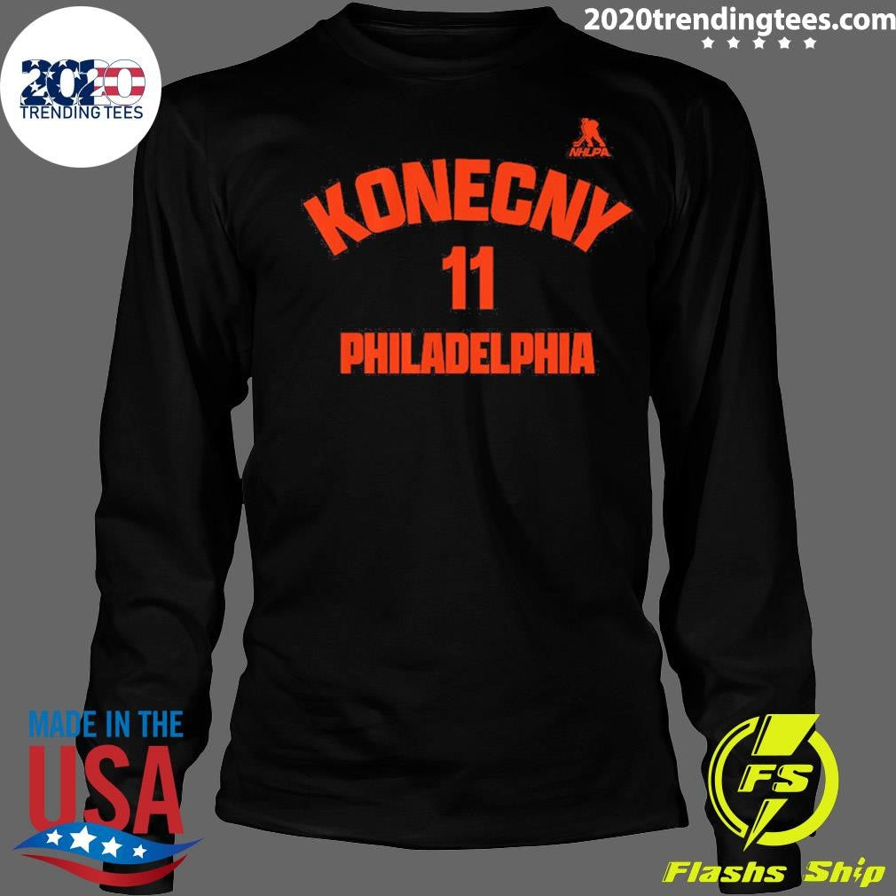 NHLPA Travis Konecny Philadelphia 11 Shirt