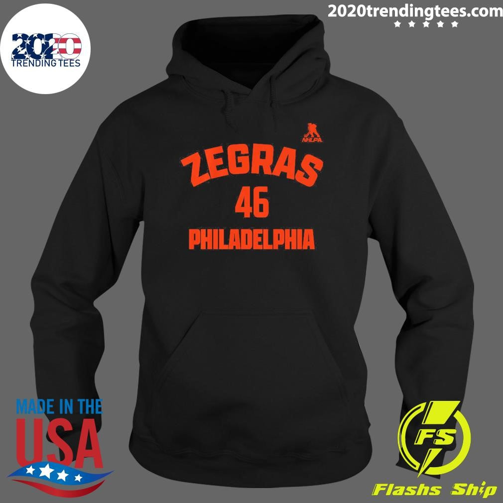 NHLPA Trevor Zegras Philadelphia 46 Shirt