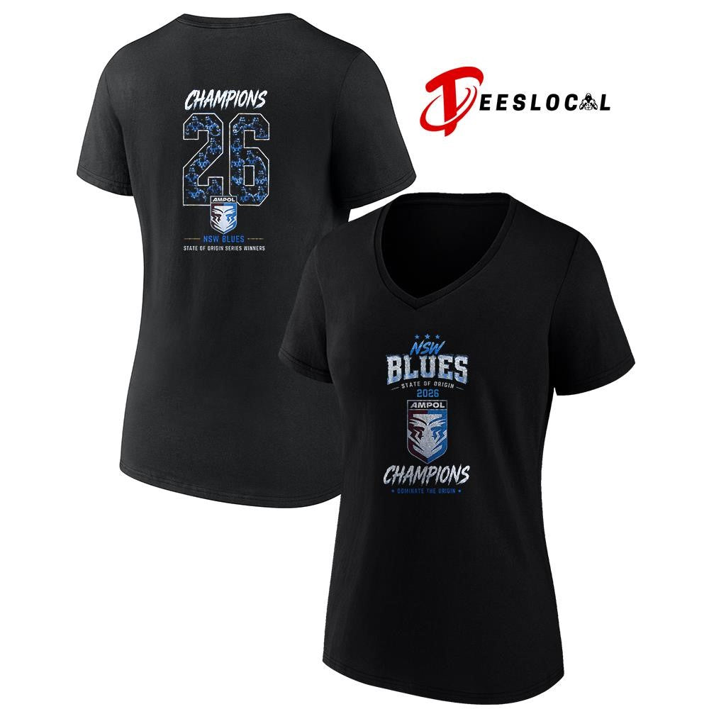 NSW Blues State Of Origin champions State of origin series winners shirt
