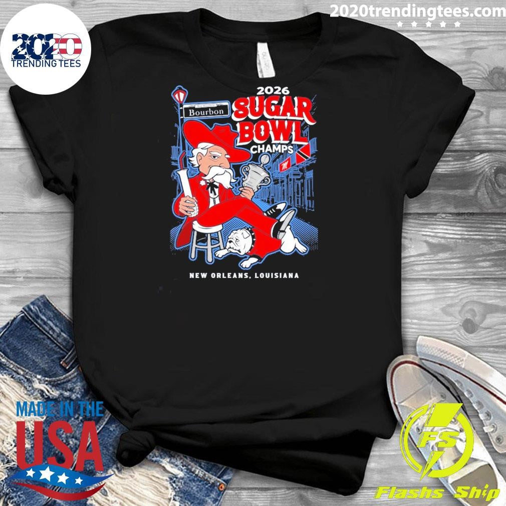 NWT Ole Miss 2026 Sugar Bowl Champs New Orleans Louisiana Shirt