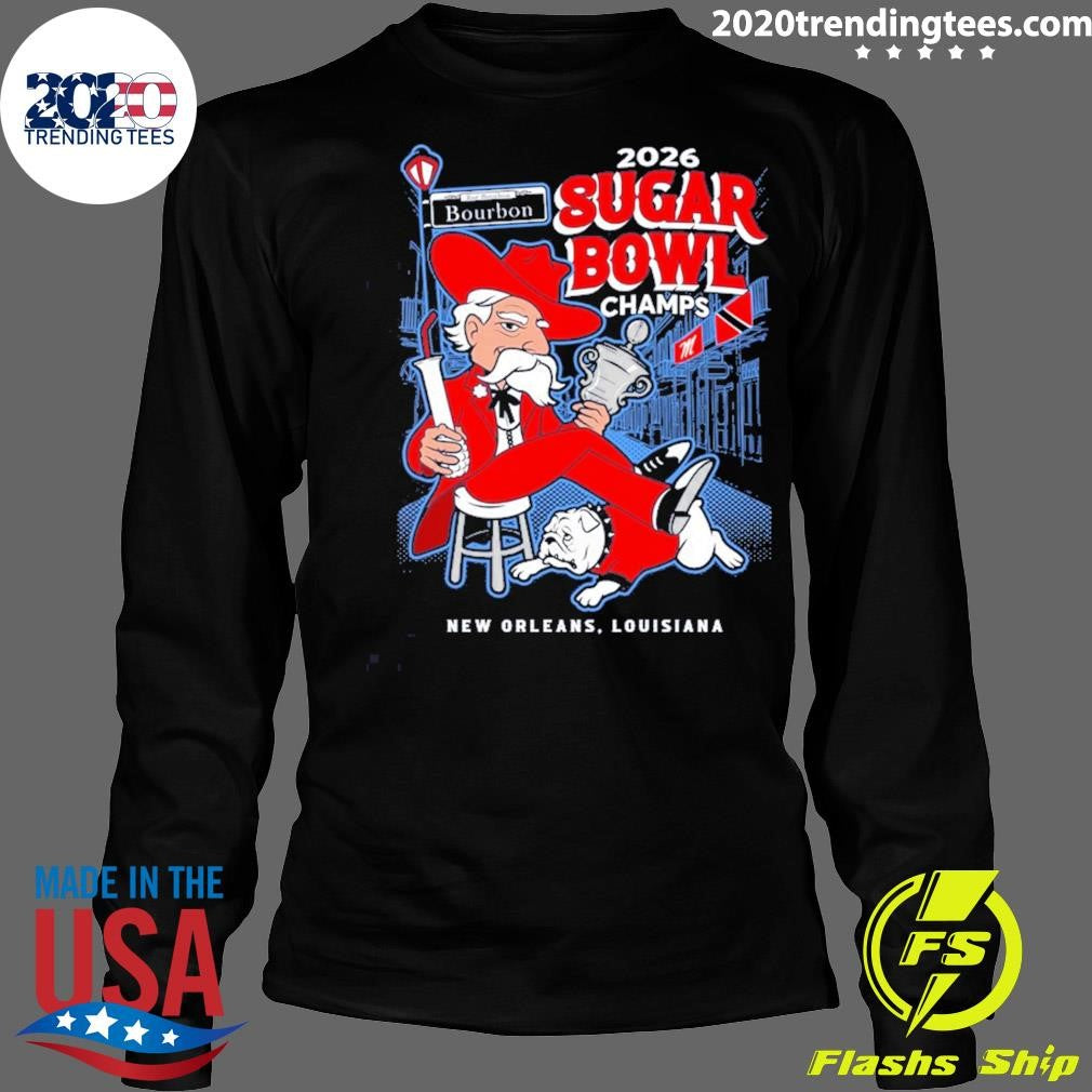 NWT Ole Miss 2026 Sugar Bowl Champs New Orleans Louisiana Shirt