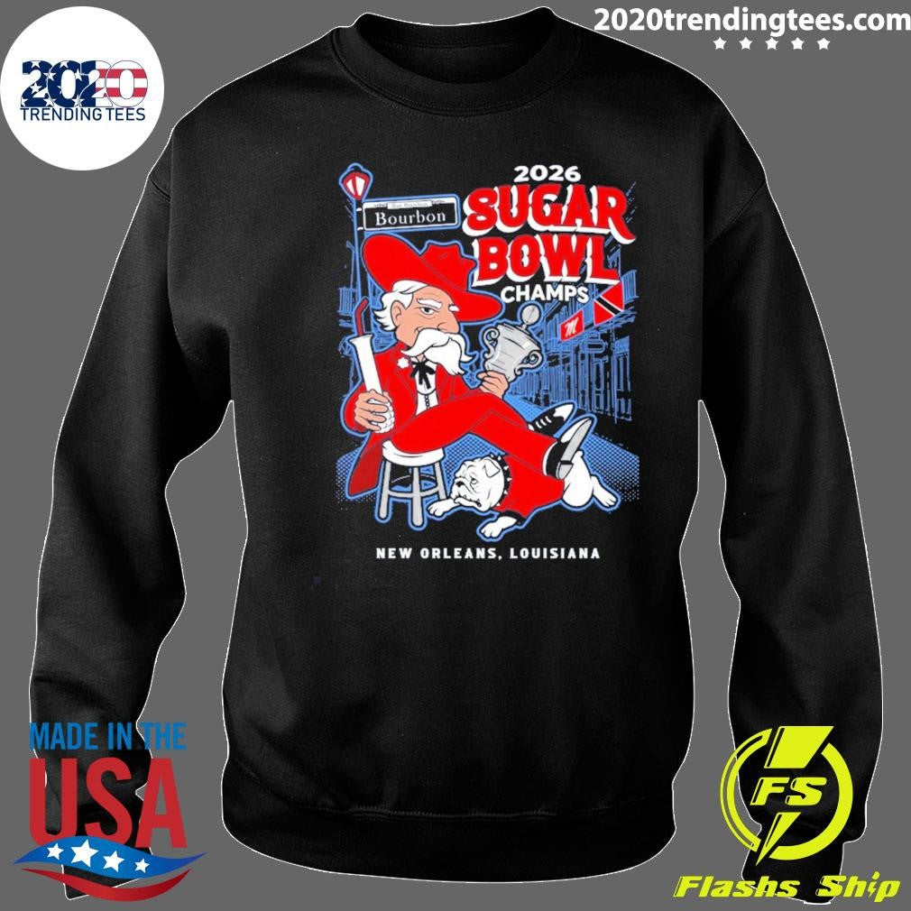 NWT Ole Miss 2026 Sugar Bowl Champs New Orleans Louisiana Shirt