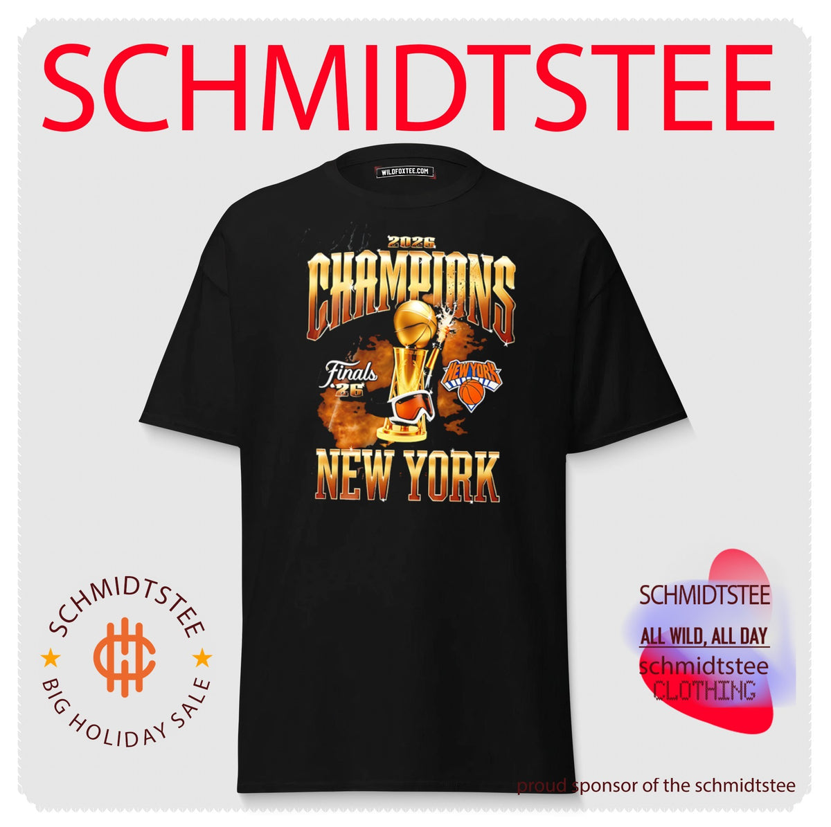 NY Knicks 2026 NBA Finals team logo shirt