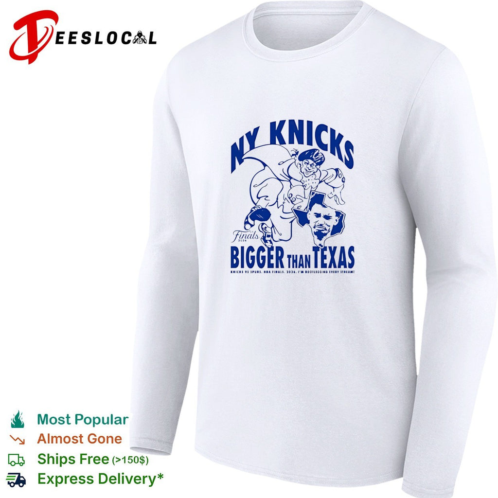 NY Knicks Bigger Than Texas Victor Wembanyama San Antonio Spurs Finals 2026 shirt