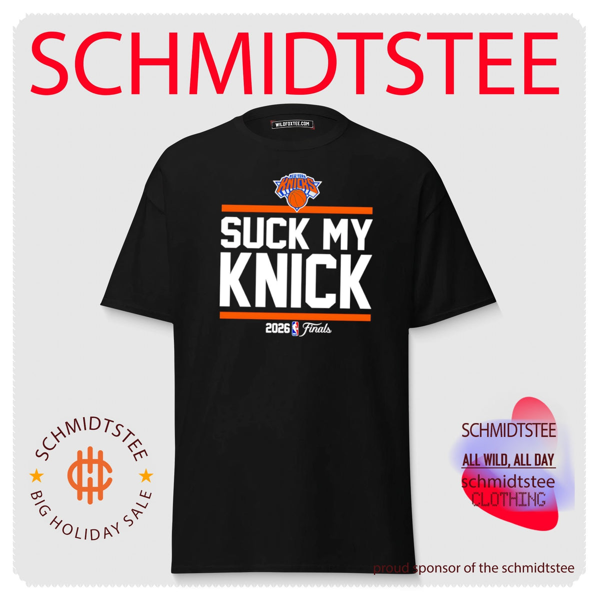 NY Knicks Champions 2026 Suck My Knick Shirt
