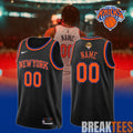 NY Knicks Jalen Brunson #11 Finals 2026 Custom Jersey Black