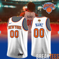 NY Knicks Jalen Brunson #11 Finals 2026 Custom Jersey White