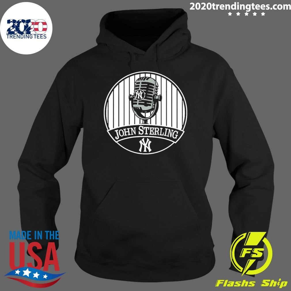 NY Yankees Memorial Patch For John Sterling Shirt