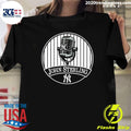 NY Yankees Memorial Patch For John Sterling Shirt