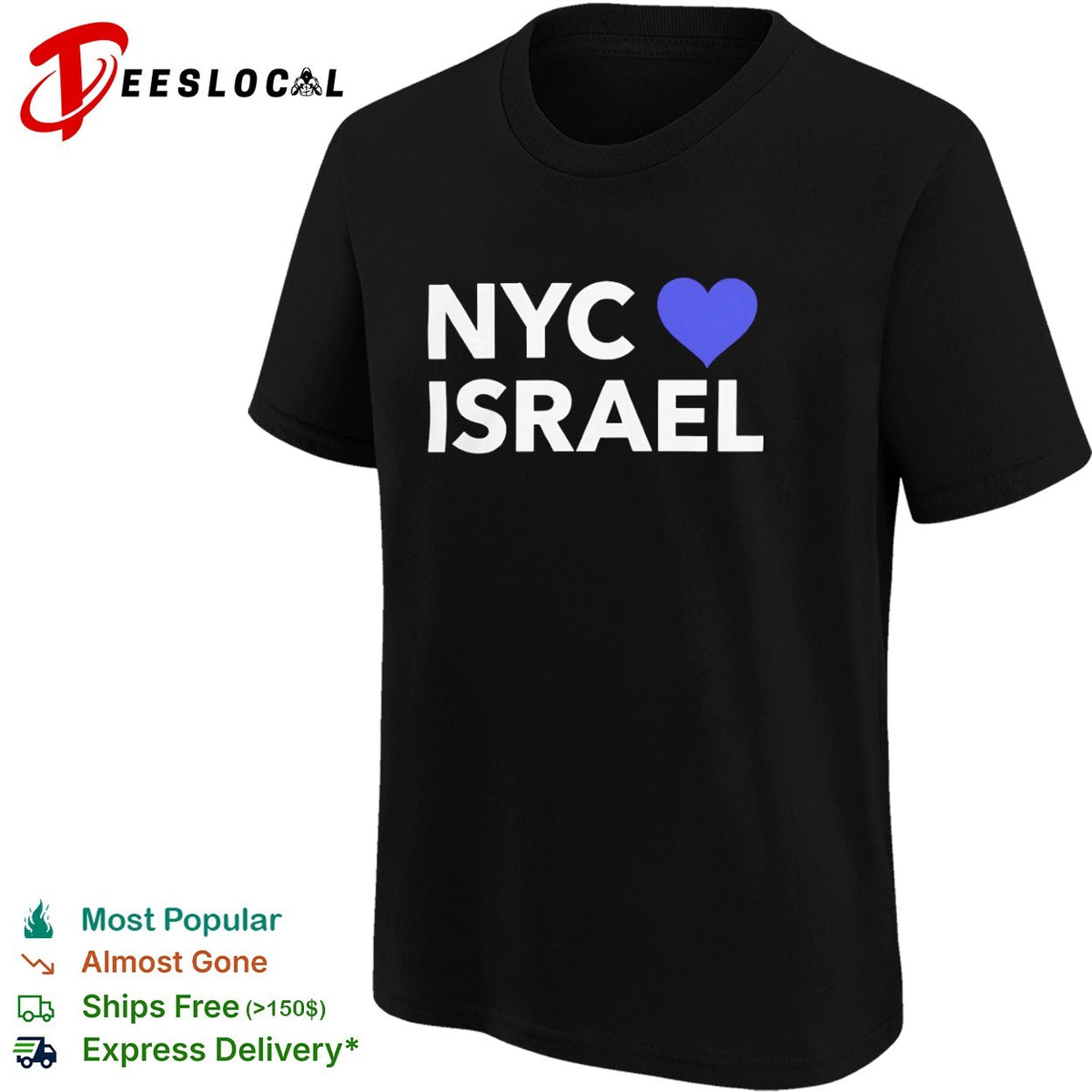 NYC I Love Israel Shirt
