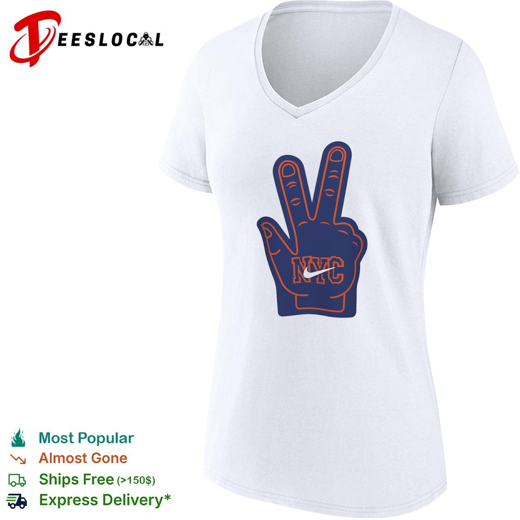 NYC foam finger three shirt