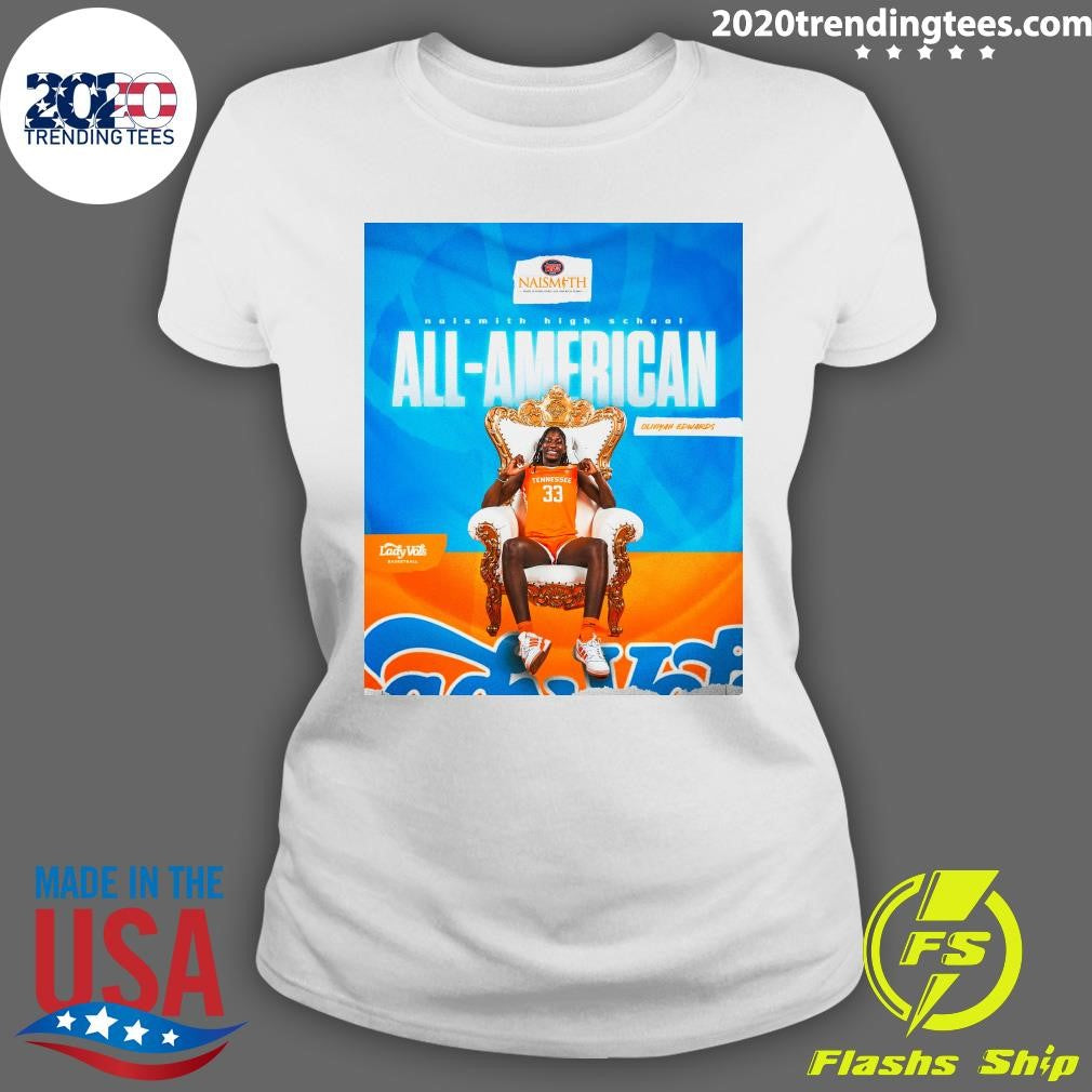 Naismith High School Girls All-American Tennessee Lady Vols Basketball Oliviyah Edwards Shirt