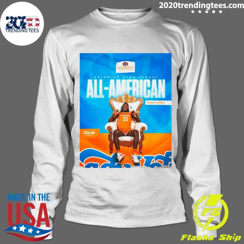 Naismith High School Girls All-American Tennessee Lady Vols Basketball Oliviyah Edwards Shirt