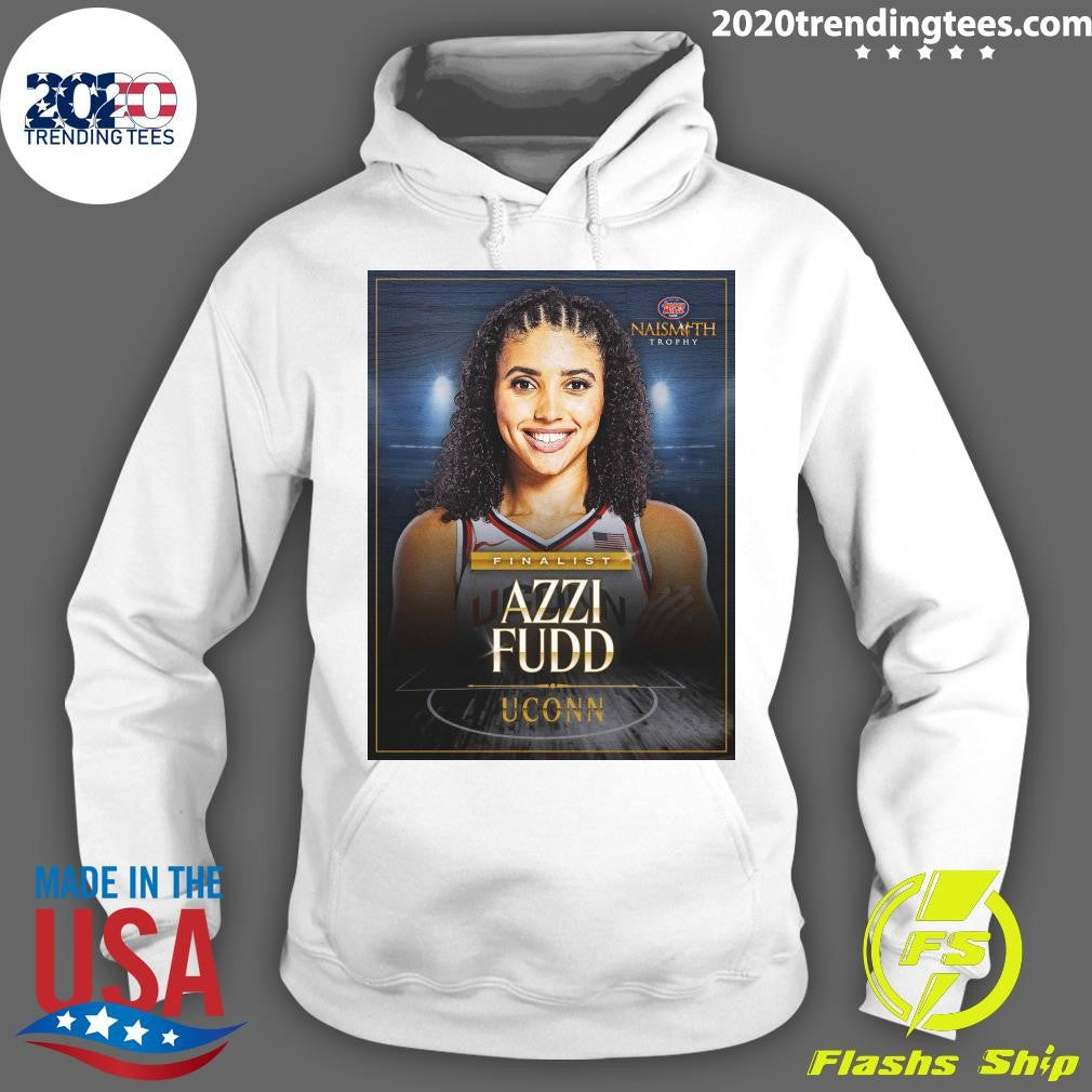 Naismith Trophy Finalist Azzi Fudd UConn Shirt