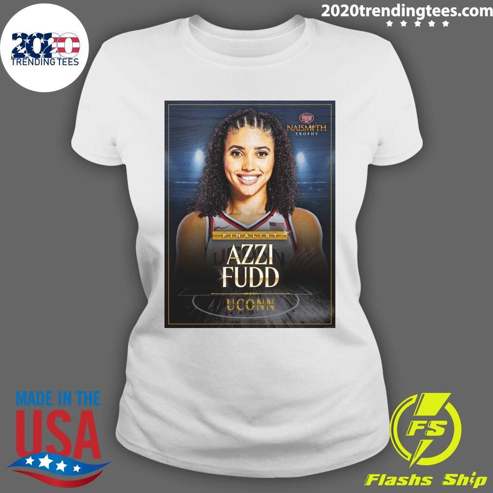 Naismith Trophy Finalist Azzi Fudd UConn Shirt