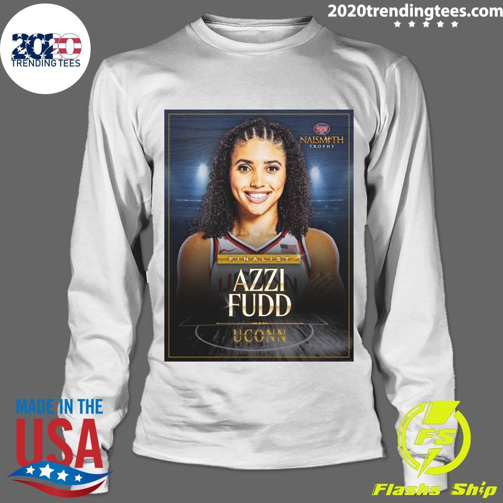Naismith Trophy Finalist Azzi Fudd UConn Shirt
