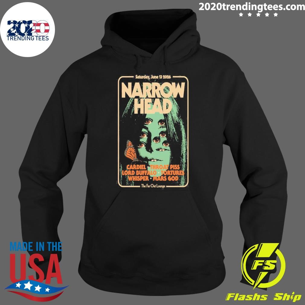 Narrow Head The Far Out Lounge And Stage In Austin TX Jun 13 2026 Shirt