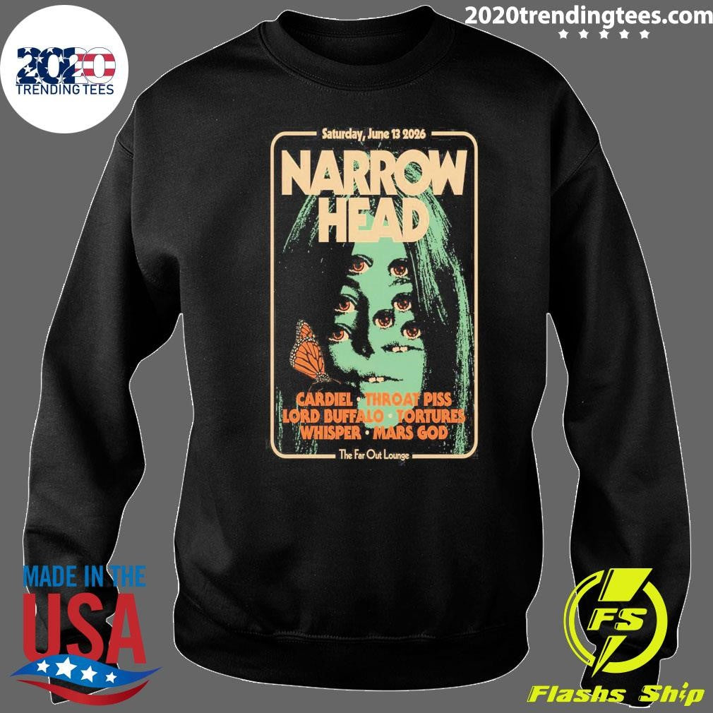 Narrow Head The Far Out Lounge And Stage In Austin TX Jun 13 2026 Shirt