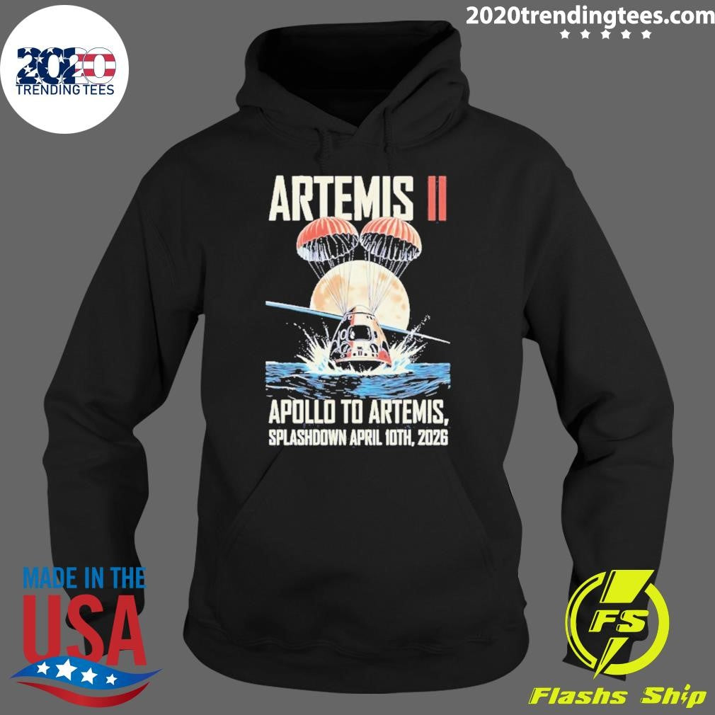 Nasa Artemis Ii Astronauts Splashdown Shirt