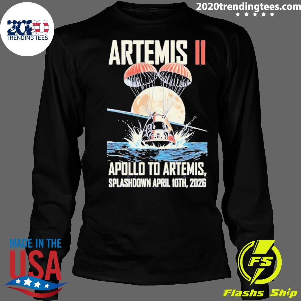 Nasa Artemis Ii Astronauts Splashdown Shirt