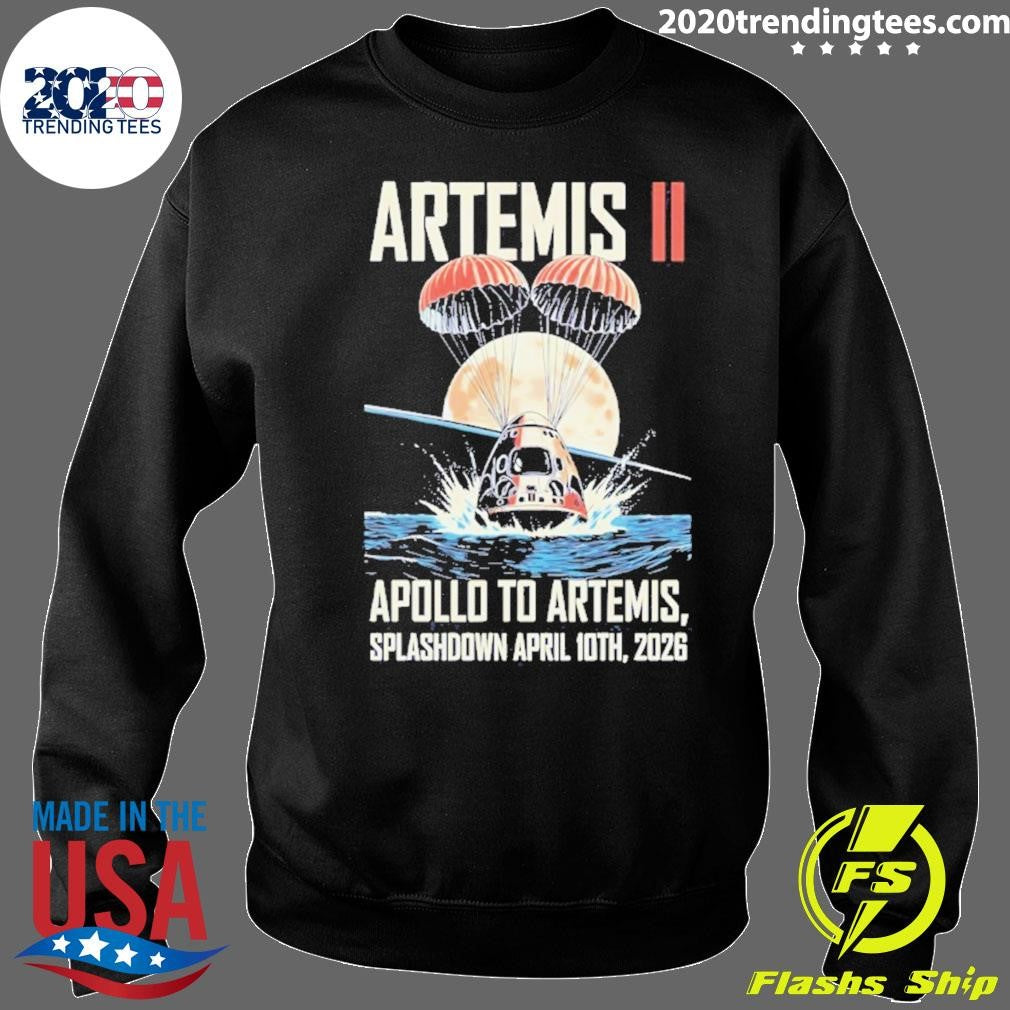 Nasa Artemis Ii Astronauts Splashdown Shirt
