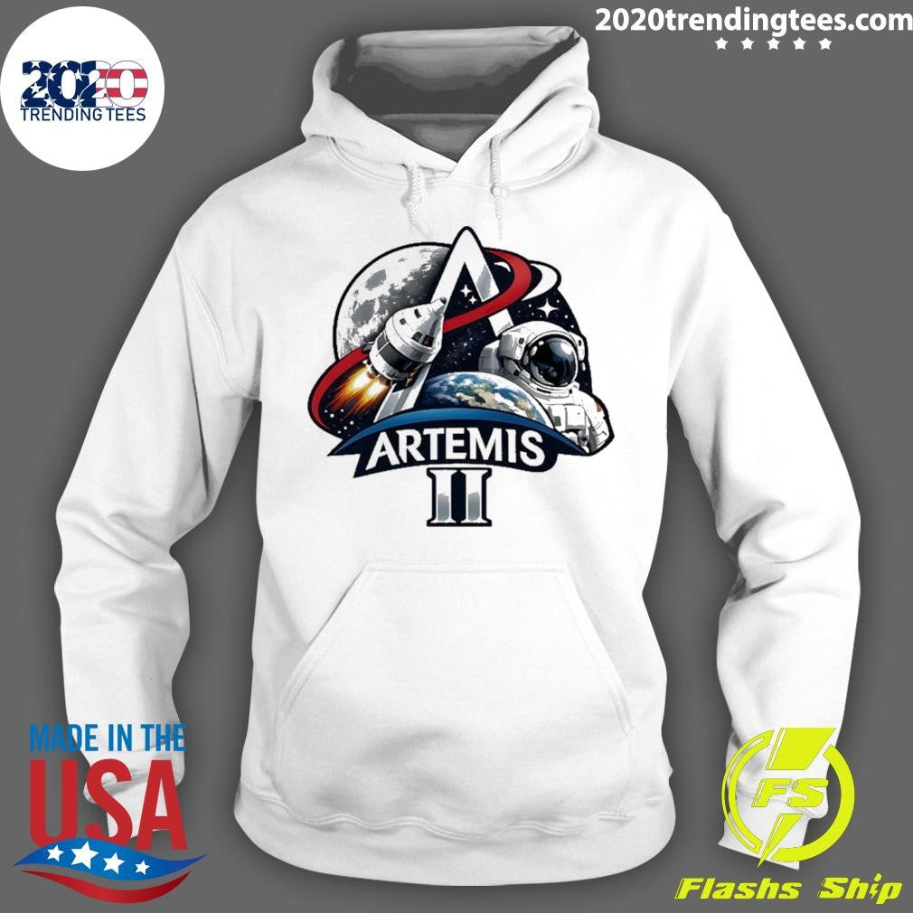 Nasa Artemis Ii Lunar Exploration Shirt