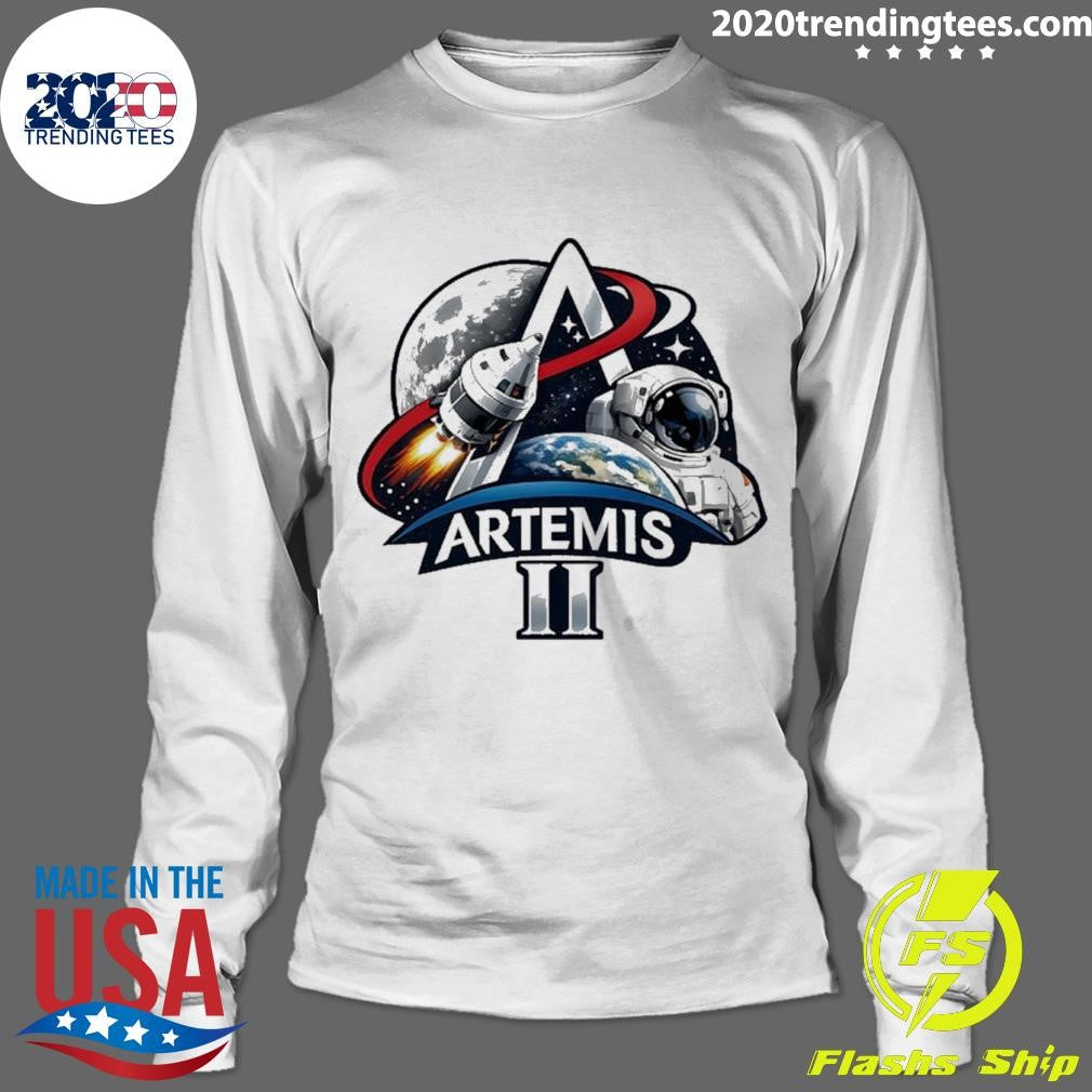 Nasa Artemis Ii Lunar Exploration Shirt