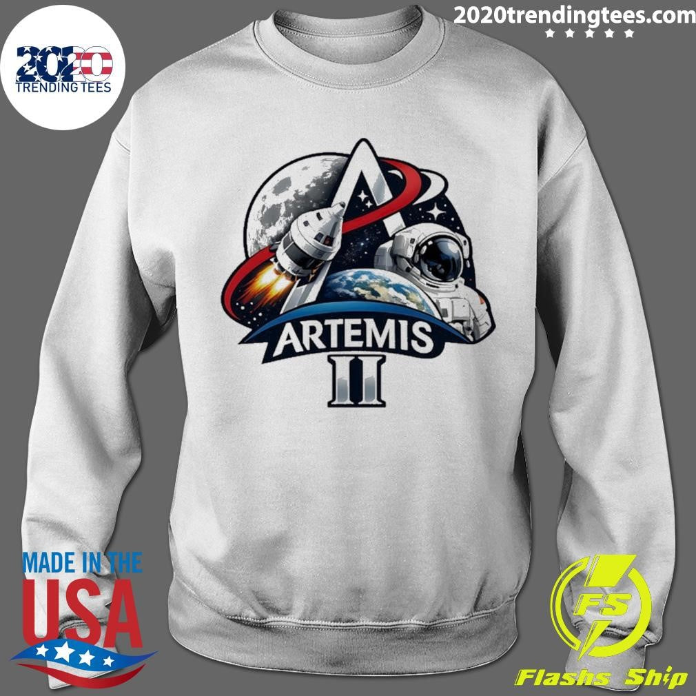 Nasa Artemis Ii Lunar Exploration Shirt