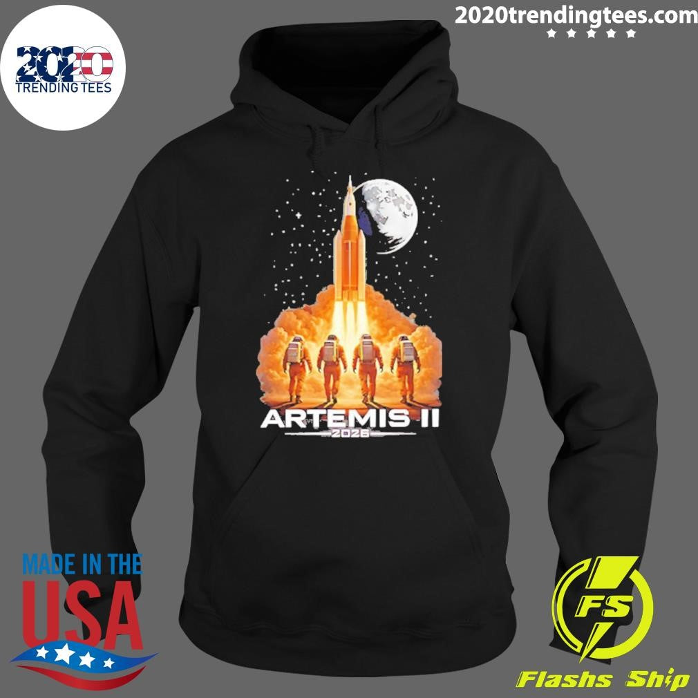 Nasa Artemis Ii Moon Mission 2026 Shirt