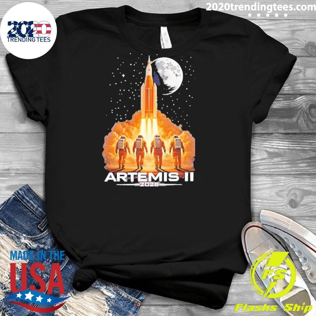 Nasa Artemis Ii Moon Mission 2026 Shirt