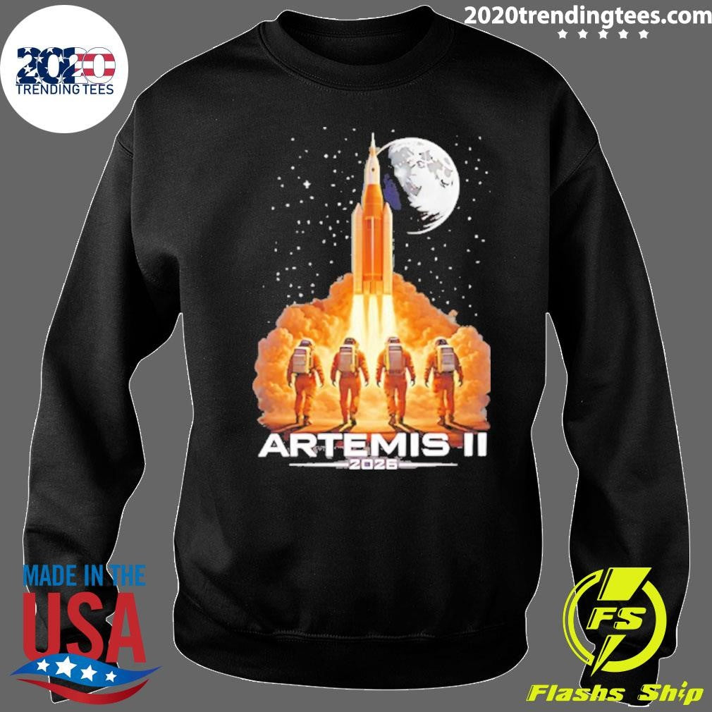 Nasa Artemis Ii Moon Mission 2026 Shirt
