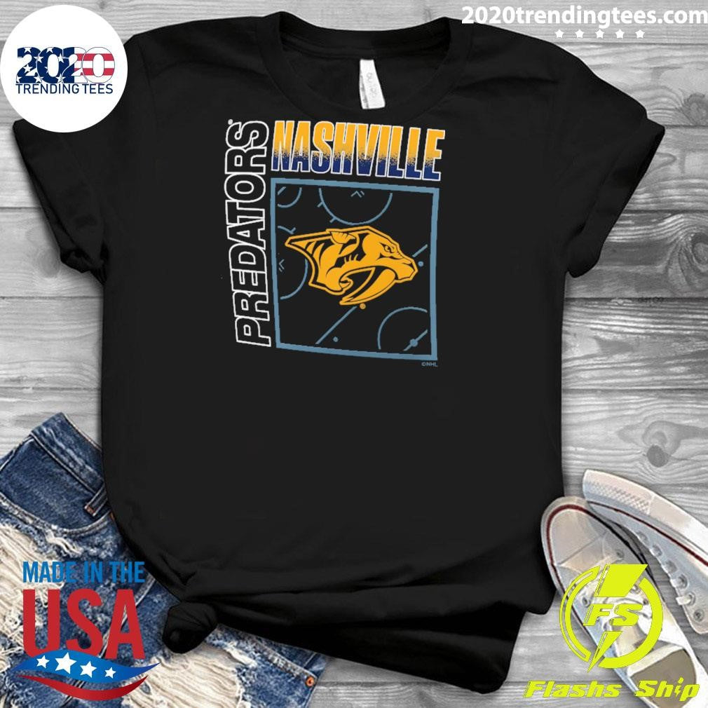 Nashville Predators Home Ice Pop Personalized Name & Number Shirt