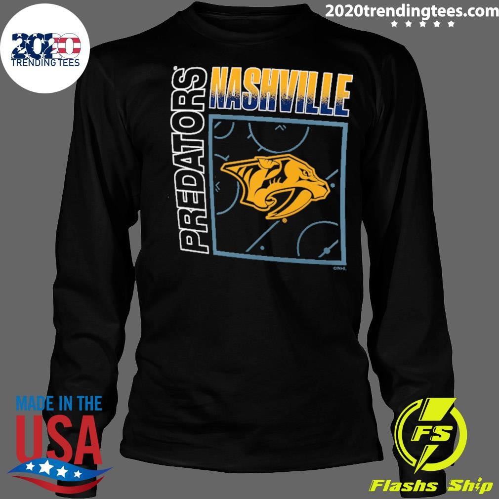 Nashville Predators Home Ice Pop Personalized Name & Number Shirt