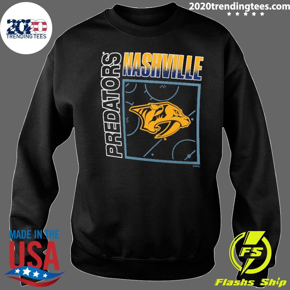 Nashville Predators Home Ice Pop Personalized Name & Number Shirt