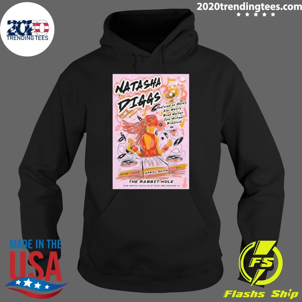 Natasha Diggs The Rabbit Hole In New Orleans LA April 30 2026 Shirt