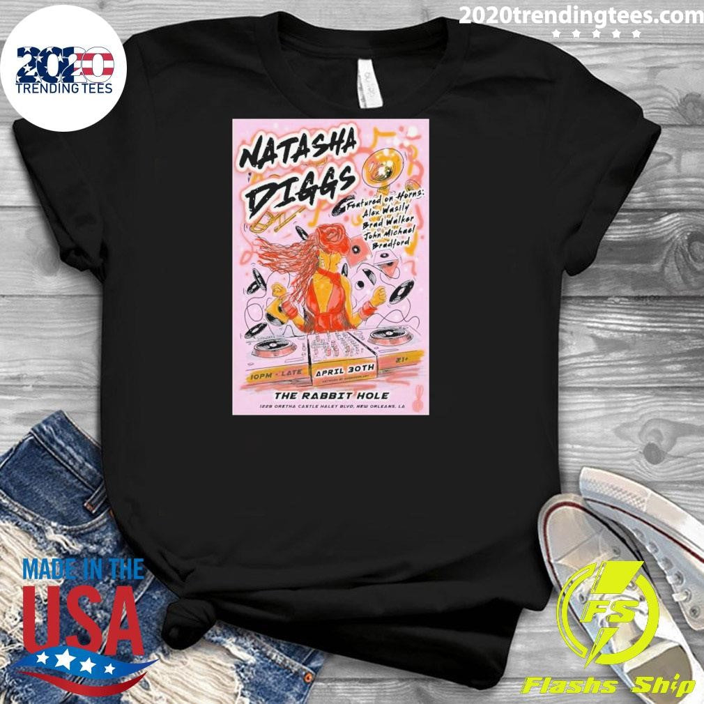 Natasha Diggs The Rabbit Hole In New Orleans LA April 30 2026 Shirt