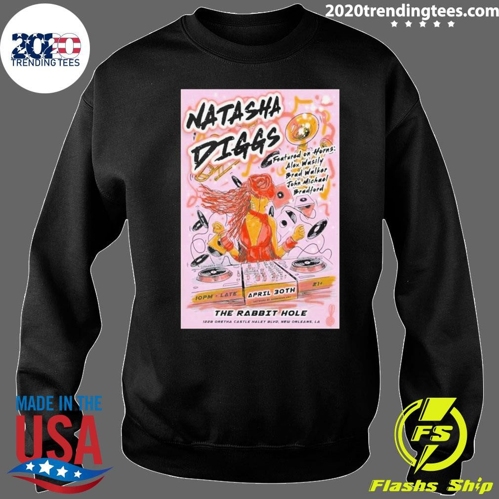 Natasha Diggs The Rabbit Hole In New Orleans LA April 30 2026 Shirt