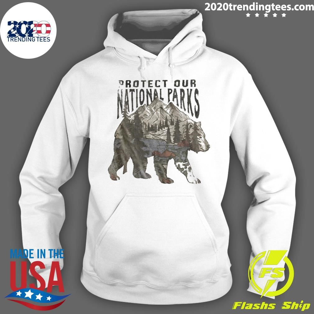 National Parks Bear Graphic Protect Our National Parks Shirt