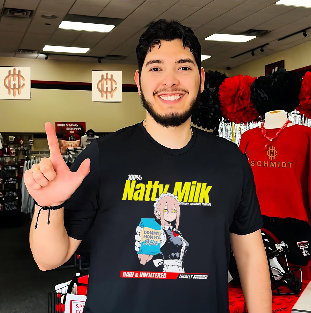 Natty Milk Dommy Dommy Milk Raw & Unfiltered Locally Sourced Shirt
