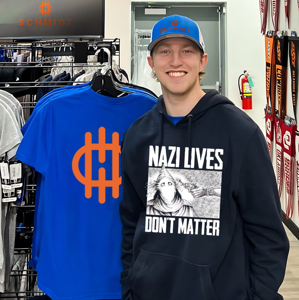 Nazi Lives Don’t Matter gun shirt