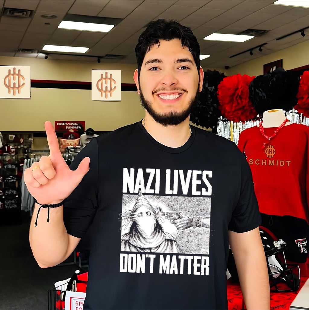 Nazi Lives Don’t Matter gun shirt