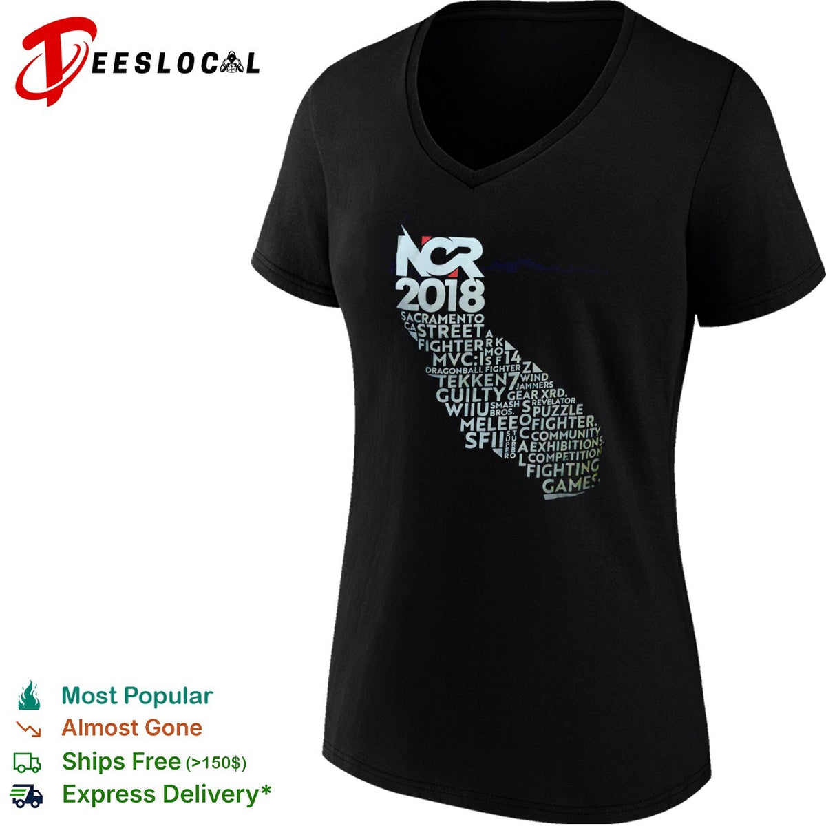 Ncr 2018 Sacramento Street Fighter Mvc Is F14 Dragonball Fighter Tekken 7 Wind shirt