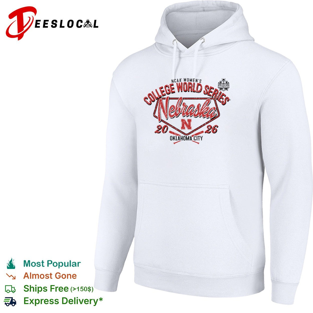 Nebraska Cornhuskers NCAA Women’s College World Series 2026 Oklahoma City shirt