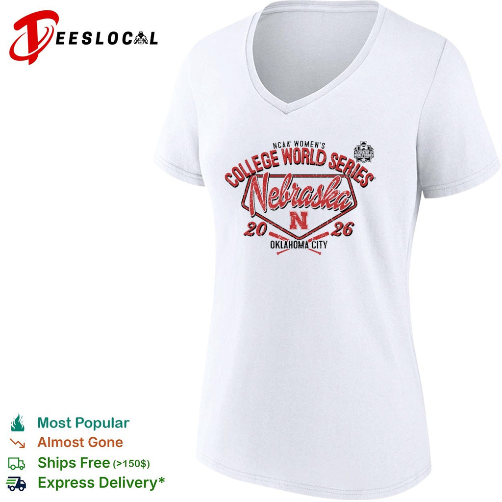 Nebraska Cornhuskers NCAA Women’s College World Series 2026 Oklahoma City shirt
