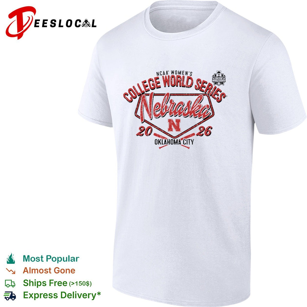 Nebraska Cornhuskers NCAA Women’s College World Series 2026 Oklahoma City shirt