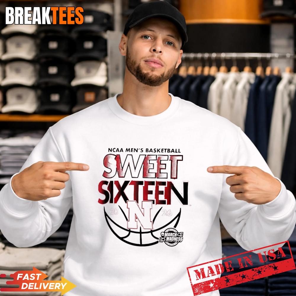 Nebraska Cornhuskers Sweet Sixtee 2026 NCAA Men’s Basketball Tournament Shirt