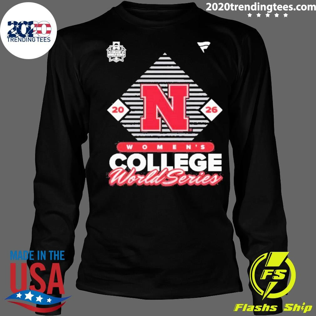 Nebraska Huskers 2026 Ncaa Softball Women’s College World Series Shirt